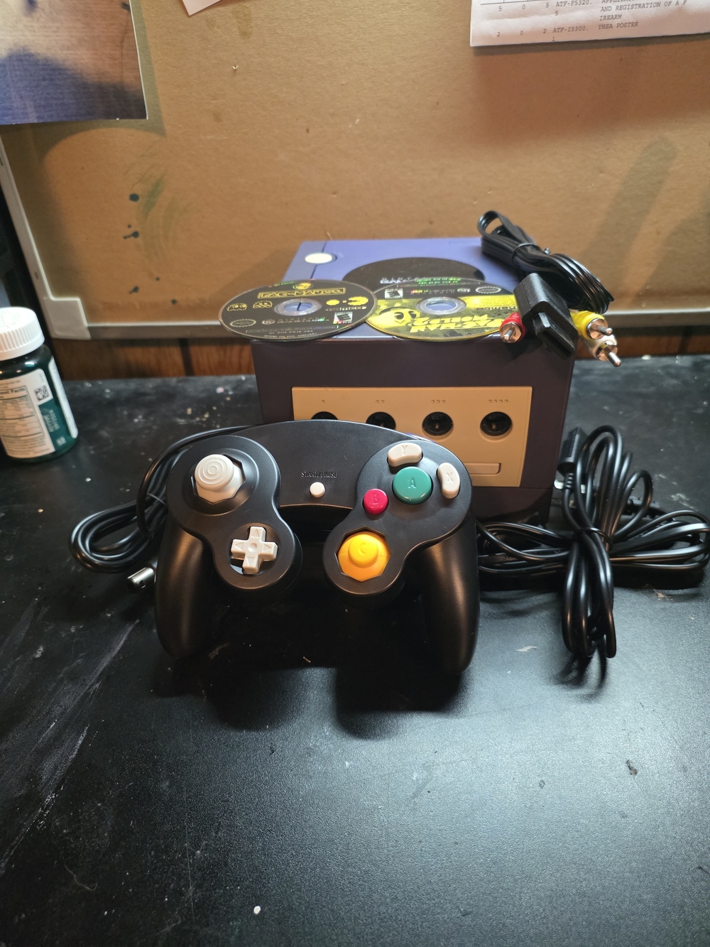 Navy Blue GameCube Console Bundle